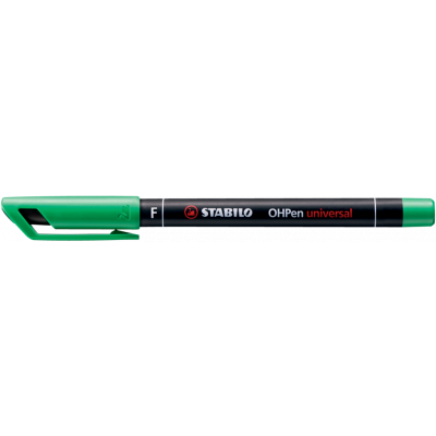 Kilemarker 0,7mm F roheline, permanentne, OHPen Stabilo