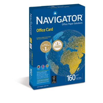 Koopiapaber A4 160g Navigator OfficeCard 250lehte/pk