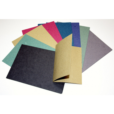 Card base natural 210x210 25pcs