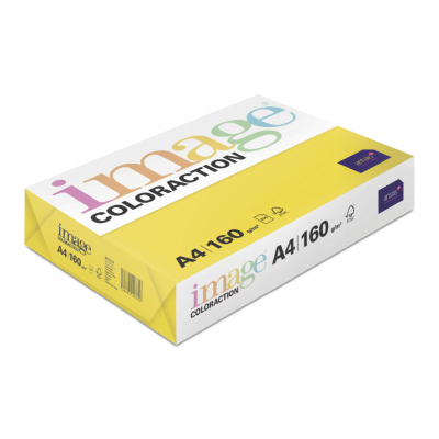 Copy paper A4 160g Sevilla/Dark Yellow 250sh/package