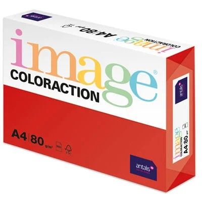 Koopiapaber A4 80g punane (Chile/Deep Red) nr. 29  500lehte pakis