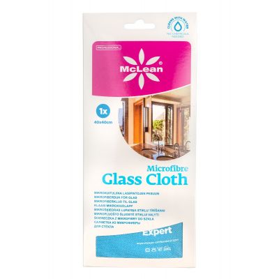 Microfiber cloth MCLEAN Prof. Glass Expert 40x40cm