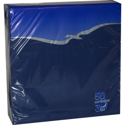 Napkin blue 33x33cm 50pcs / pack 3-ply