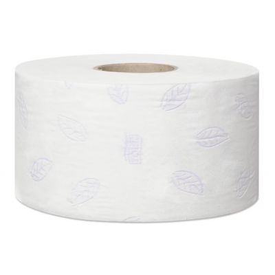 Tualettpaber Tork T2 Premium Mini Jumbo extra soft 3- kihiline, valge, 120m/rull