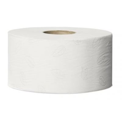 Tualettpaber Tork T2 Mini Jumbo valge 2-kihiline, 170m/rull