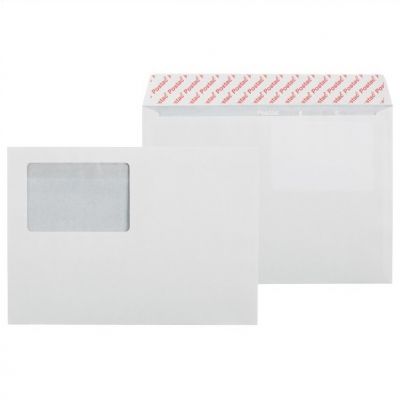 Envelope self-adhesive E5 with a window 60x90mm, 1000pcs./box
