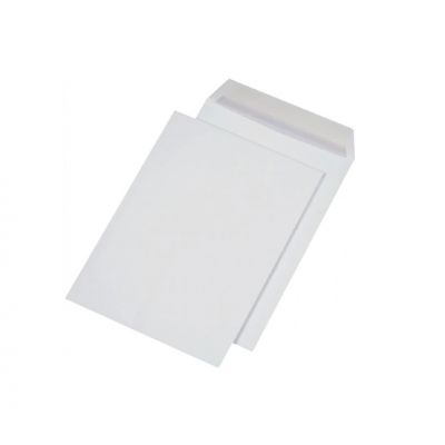 Letter bag self-adhesive C4 HK 90gsm white, 250 pcs. in the box