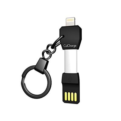 USB-Kaabel Lightning CulCharge compact Lightning charge and data cable For iPhone 5/5S/5C/6/6+,6cm, keychain