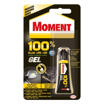 Glue Moment 100% Gel 8g Henkel