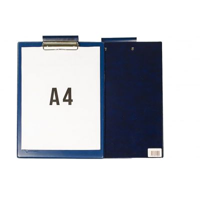 Clipboard A4 blue Prolexplast PVC