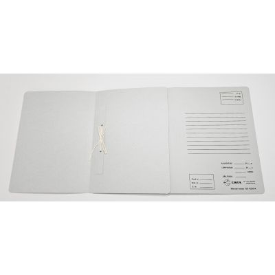 File covers with A4 print, 1 ribbon, archival