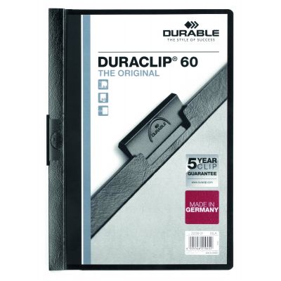 Kiillukuga kaaned Duraclip 60, lai, must