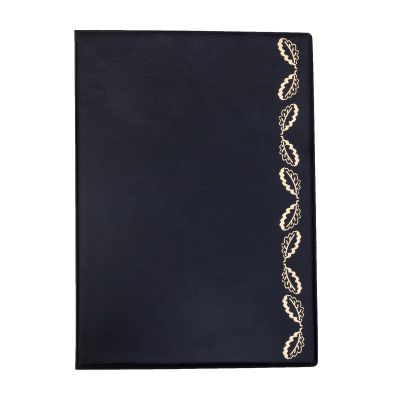 Diploma covers with A4 print, black