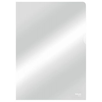 Folder A4 L-type, 105mic, glossy, box of 100 pcs, Esselte