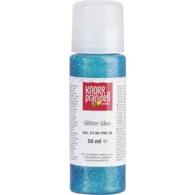 Glitter liim 50ml türkiis, Knorr-Prandell