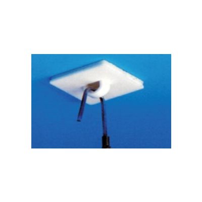 Adhesive hanging loop MB, 22 x22mm; max load capacity 0.5kg/ white