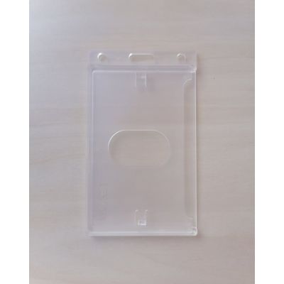 Card holder IDS78 closed, vertical, transparent