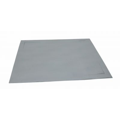 Table mat 650x500mm Smoke transparent smoke, Prolexplast