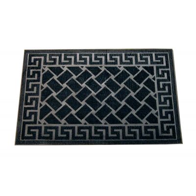 Mud carpet / mat HAMAT Pinmix Wave-rectangular yard, black rubber / 10mm, 40x 60cm