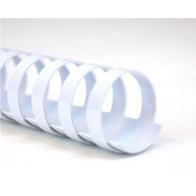 Köitespiraal 50mm valge plastik, GBC CombBind Binding Combs White 51mm