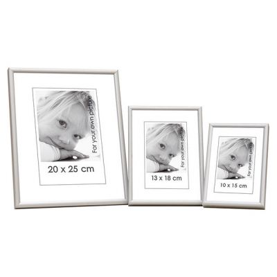 Photo frame Alu Matt Silver 50x70