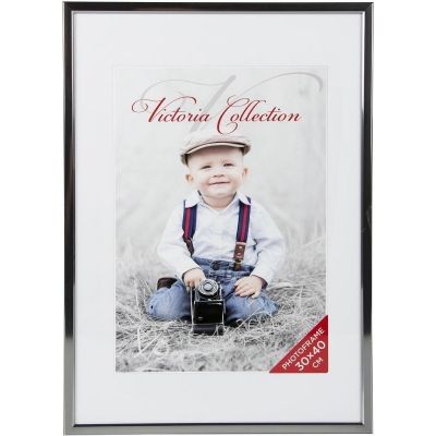 Picture frame Aluminum 30x40 gray, Victoria Collection
