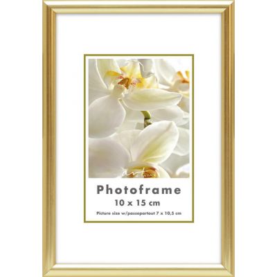 Photo frame Decoline 10x15, gold