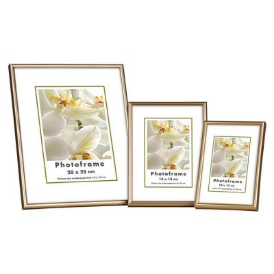 Photo frame Decoline 70x100, gold