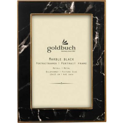 Photo frame Marble 10x15 black
