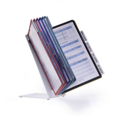 Sirvimissüsteem lauale Durable VARIO Desk 10 taskuga komplekt, komplektis erivärvilised taskud