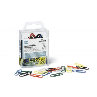 Paper clips, plastic coated 26 mm