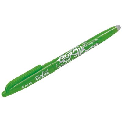 Rollerball pen Pilot Frixion 0,7mm, erasable, lime green