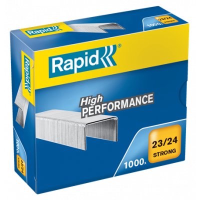 Staples Rapid Strong 23/24 Galvanized Box of 1000