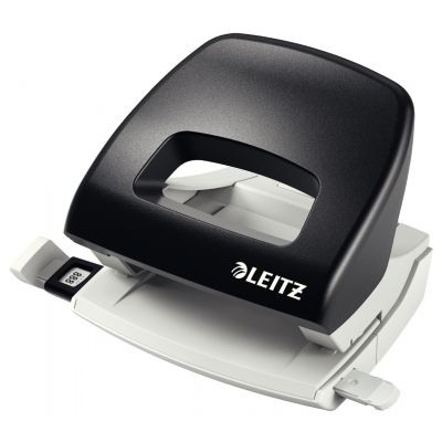 Hole Punch Leitz 5038, 2-hole 16 sheets, black