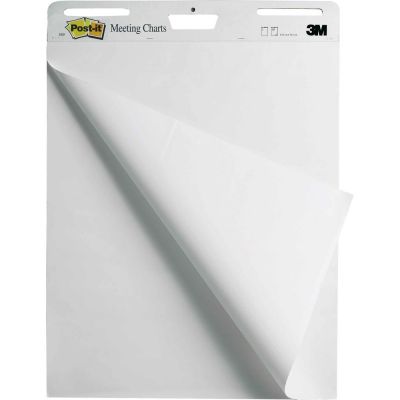 Sheet paper block self-adhesive Post-it 559 white 30 sheets 635x774mm, 1 PIECE
