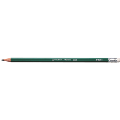 Graphite pencil STABILO Othello 2988 / B, with eraser
