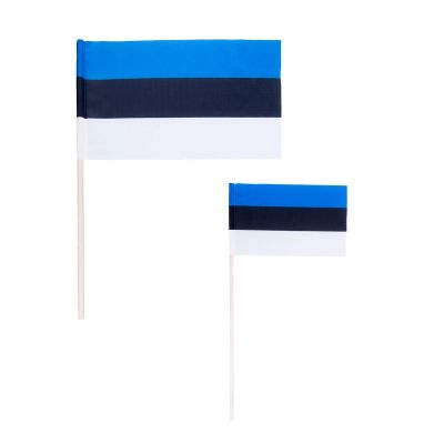 Hand flag Estonia 15x24cm