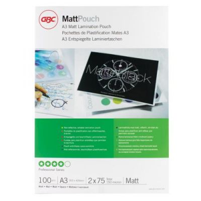 Lamination Pouch GBC A3 Matt 150 Micron