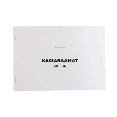 Form "Kassaraamat A4" to the company, 100sheet