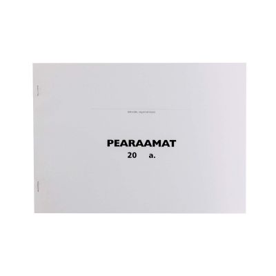 Form "Pearaamat A4" , debit/credit, 100sheets