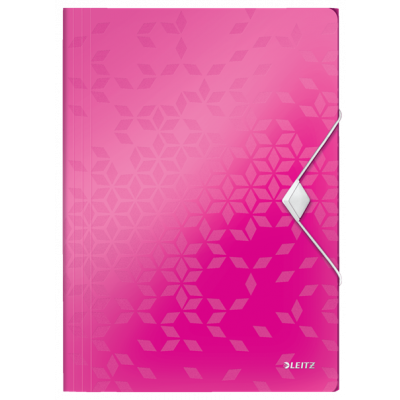 3-Flap Folder Leitz WOW PP A4, Pink