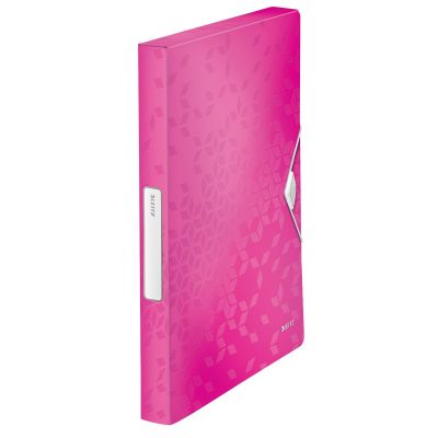 Box File Leitz WOW A4 PP, Pink