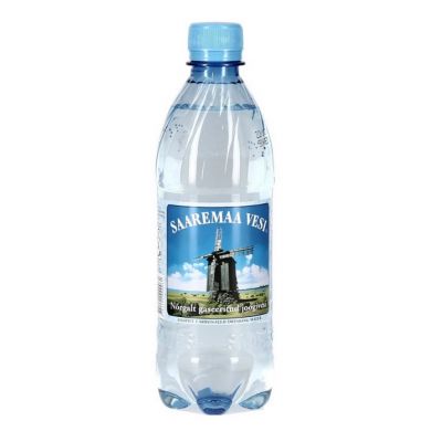 Water Saaremaa lightly carbonated 0.5l (plastic)