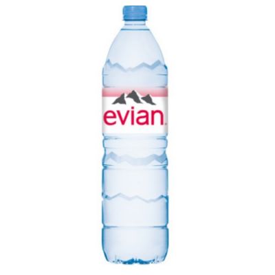 Vesi Evian 1,5l. (plast)