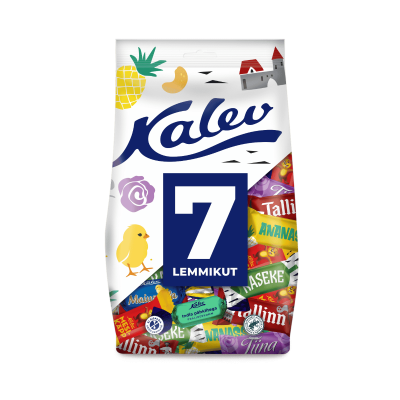 Candy 7 favorite mixing pack 500g, Kalev