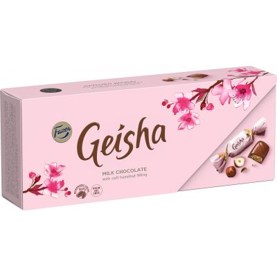 Kommikarp Geisha piimašokolaadikommid pähklikreemitäidisega 270g