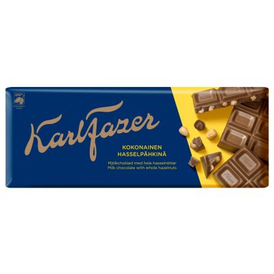 Milk chocolate Karl Fazer with nuts 200g