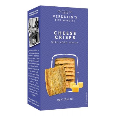 Crispy cheese cookies Verduijn 's 75g