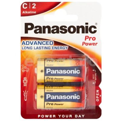 Batteries Panasonic Pro Power Gold C LR14, alkaline, 2 batteries