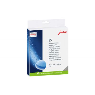 Cleaning tablets JURA (25 pcs.) For removing coffee grease